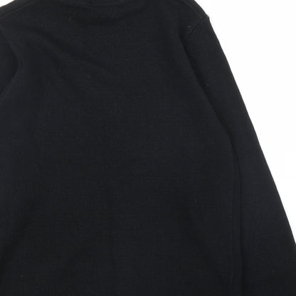 Burton Mens Black   Full Zip Jumper Size S