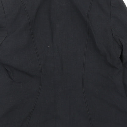 M&S Womens Grey   Jacket Blazer Size 14