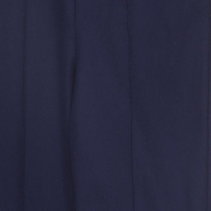 Womens UK Size 12 Matalan Regular Fit  Blue Trousers
