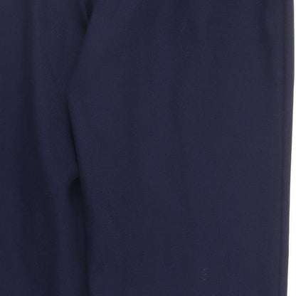Womens UK Size 12 Matalan Regular Fit  Blue Trousers