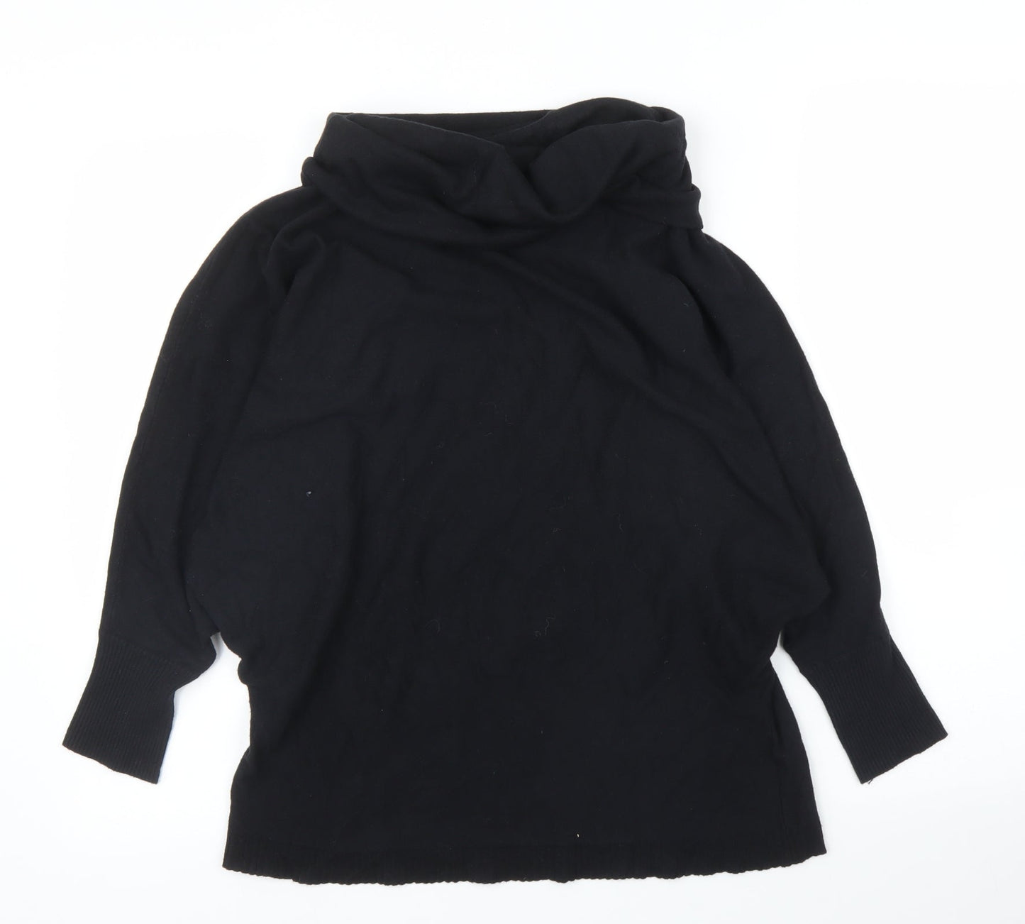 Womens UK Size M Preworn Black Cardigan Jumper