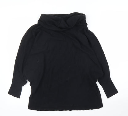 Womens UK Size M Preworn Black Cardigan Jumper