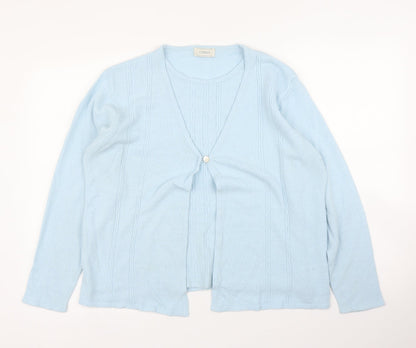 Classics Womens Blue   Pullover Jumper Size 14