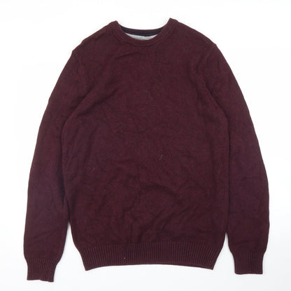 Debenhams Mens Purple   Pullover Jumper Size M