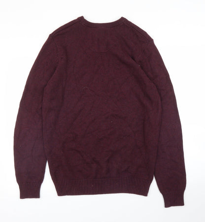 Debenhams Mens Purple   Pullover Jumper Size M