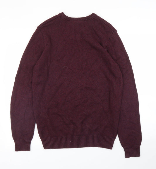Debenhams Mens Purple   Pullover Jumper Size M