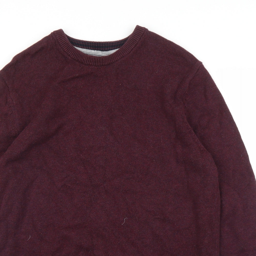 Debenhams Mens Purple   Pullover Jumper Size M