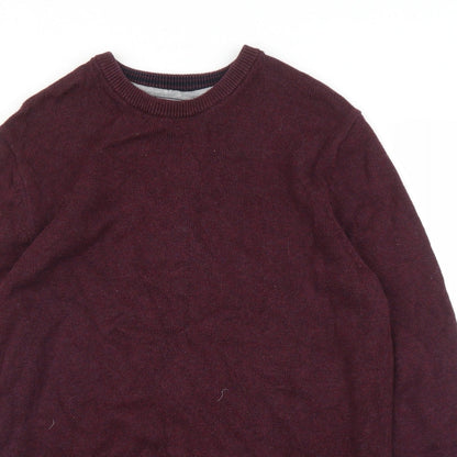 Debenhams Mens Purple   Pullover Jumper Size M
