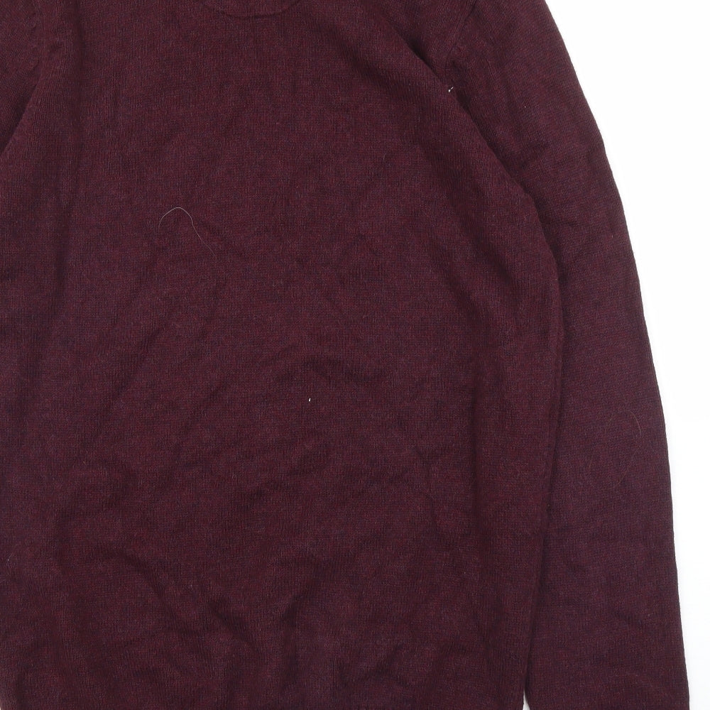 Debenhams Mens Purple   Pullover Jumper Size M