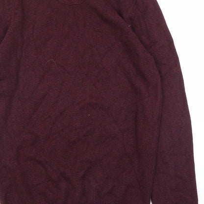 Debenhams Mens Purple   Pullover Jumper Size M