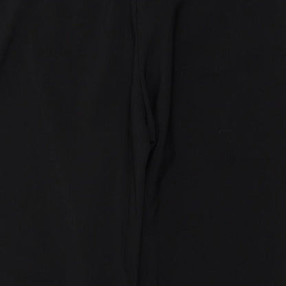 b younq Womens Black   Cropped Trousers Size 14 L22.5 in