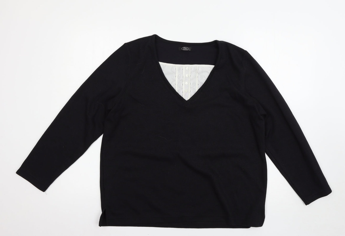 Womens UK Size M BM Black Pullover Jumper