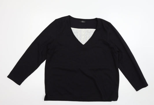 Womens UK Size M BM Black Pullover Jumper