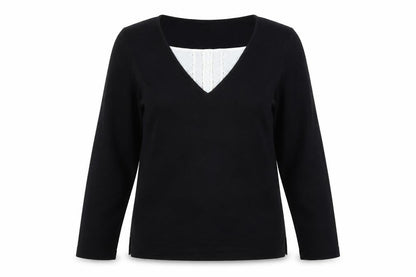 Bonmarché Womens Black Pullover Jumper Size M