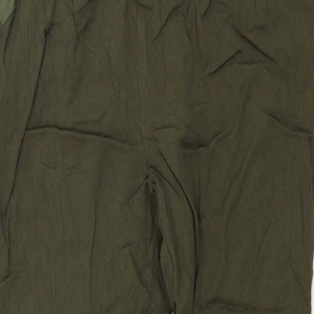 Womens UK Size 10 New Look Regular Fit  Green Trousers