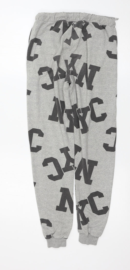 Womens UK Size 12 Atmosphere Regular Fit Jogger Grey Trousers