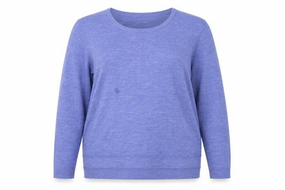 Classics Womens Blue Houndstooth  Pullover Jumper Size 18