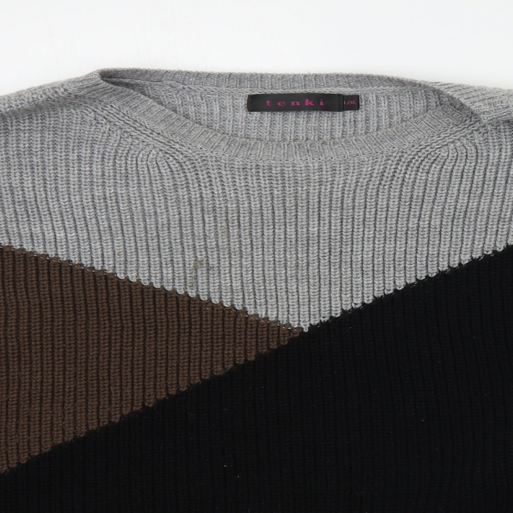 Womens UK Size XL TENKI Grey Pullover Jumper