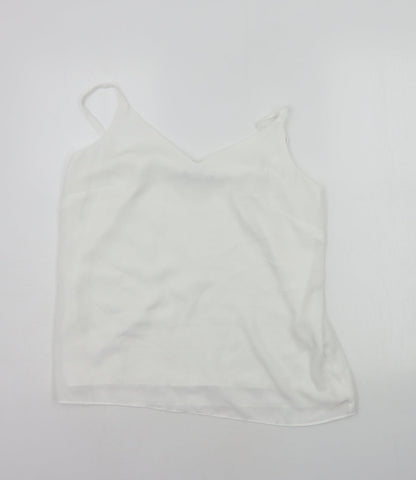 F&F Womens White   Basic Tank Size 12