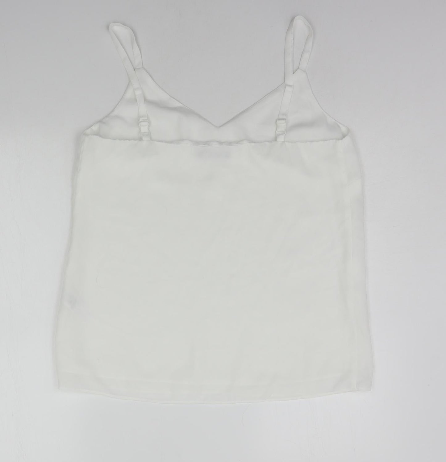 F&F Womens White   Basic Tank Size 12