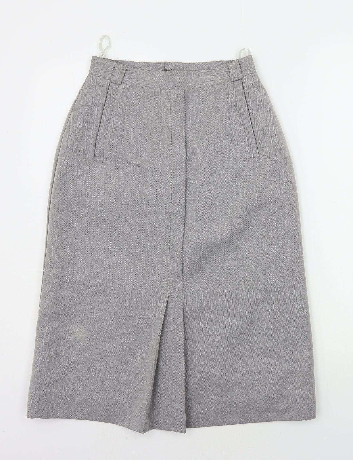 Expressions Womens Grey   A-Line Skirt Size 10