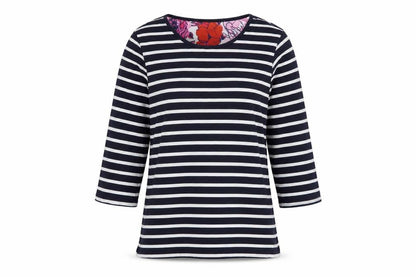 Womens UK Size 12 Roman Blue Pullover Jumper