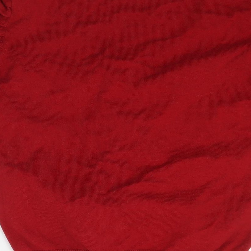 Womens UK Size 12 eVIE Red Cardigan Jumper