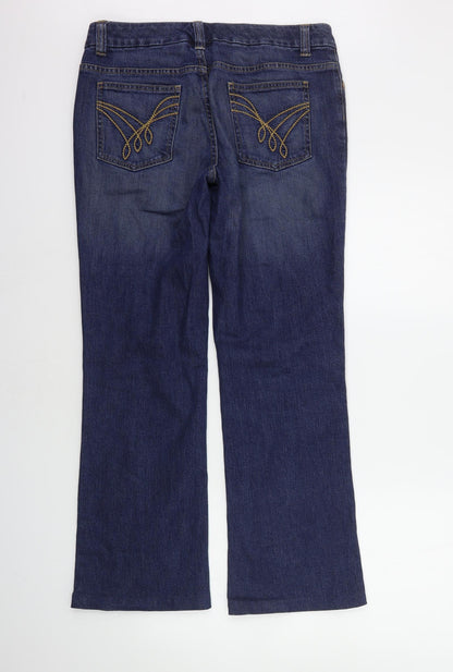 cherok Womens Blue   Straight Jeans Size 12 L28 in