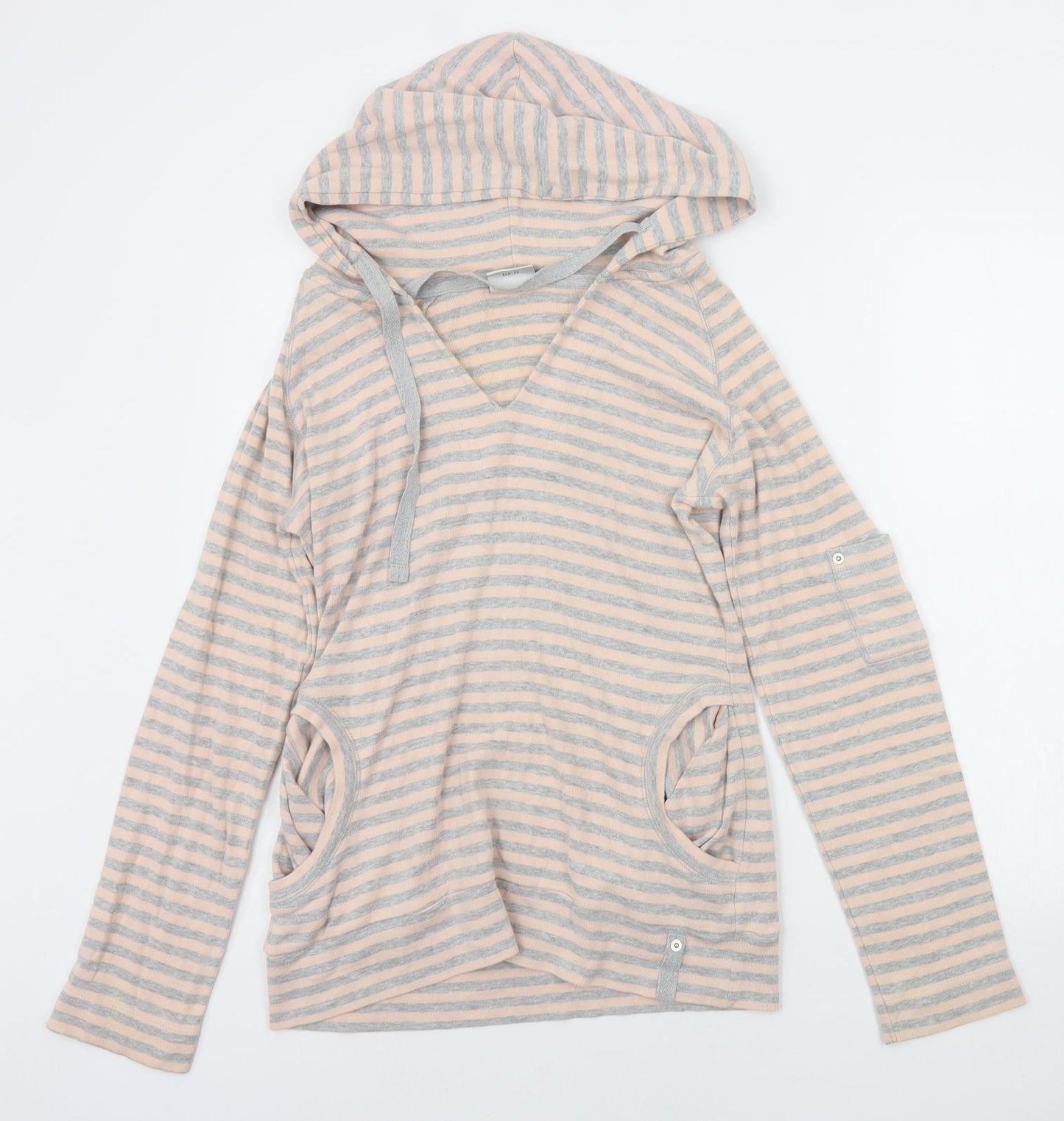 NEXT Womens Beige Striped  Jumper Dress  Size 10