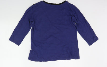 SINSAY Womens Blue   Basic T-Shirt Size M