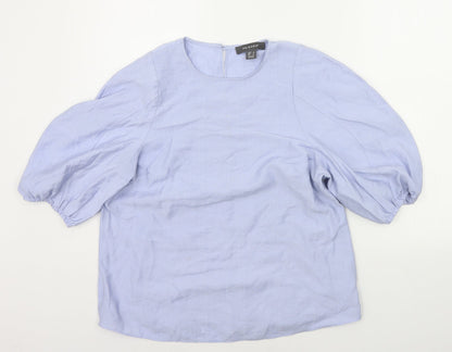 Primark Womens Blue   Basic Blouse Size 12