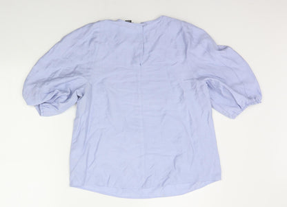 Primark Womens Blue   Basic Blouse Size 12