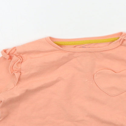 F&F Baby Orange   Basic T-Shirt Size 9-12 Months