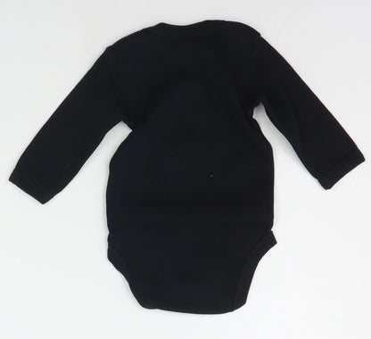 babybugz Baby Black   Babygrow One-Piece Size 3-6 Months