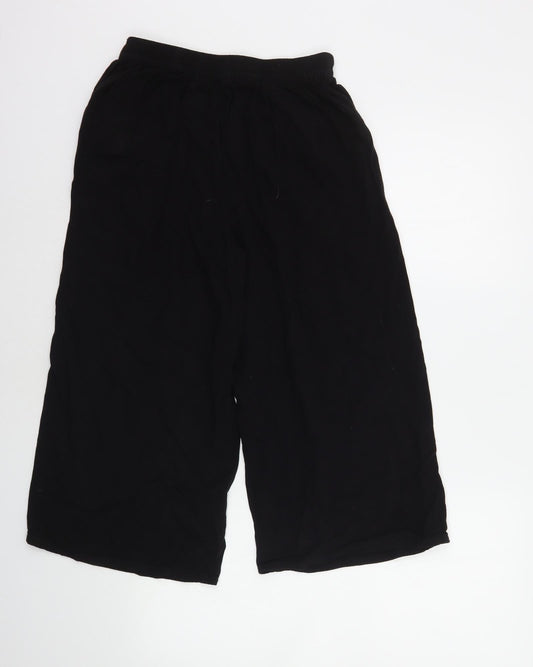 Womens UK Size 6 New Look Regular Fit  Black Trousers