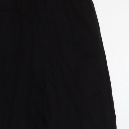 Womens UK Size 6 New Look Regular Fit  Black Trousers