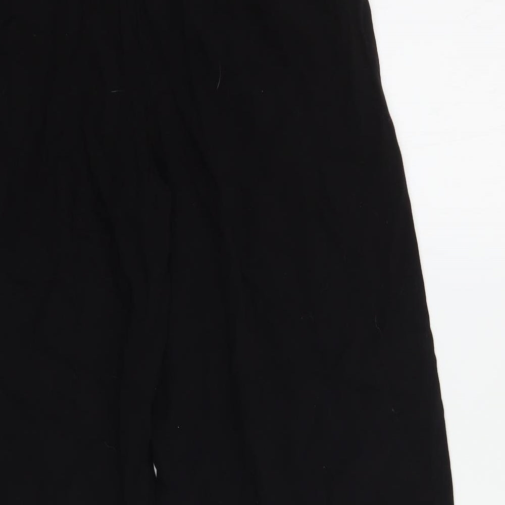 Womens UK Size 6 New Look Regular Fit  Black Trousers