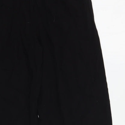 Womens UK Size 6 New Look Regular Fit  Black Trousers