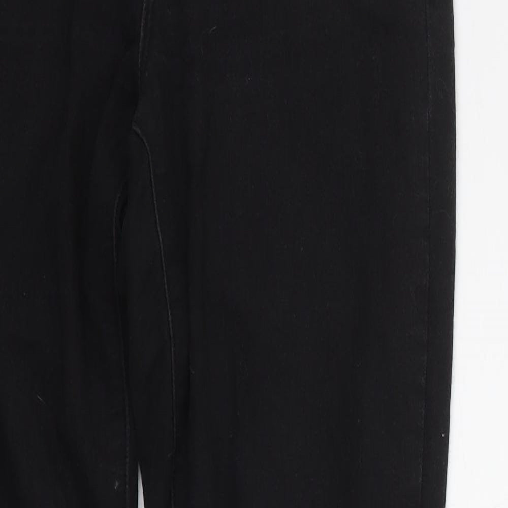 Denim & Co. Womens Black   Skinny Jeans Size 10 L27 in