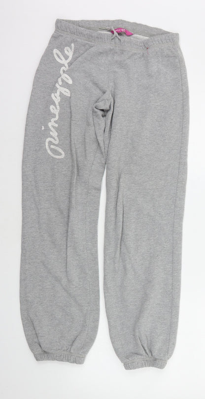 Debbie Moore Womens Grey   Jogger Trousers Size 6 L25 in