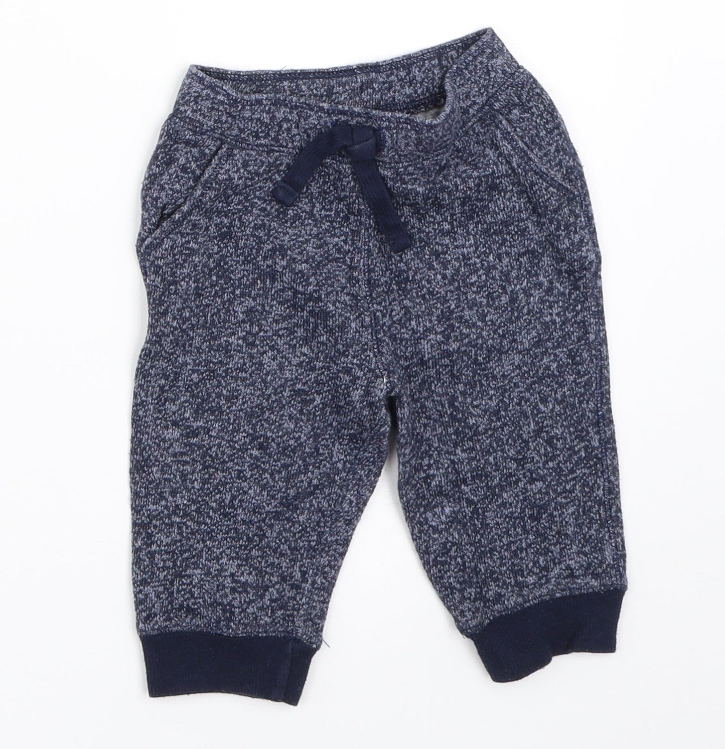 Matalan Boys Blue   Jogger Trousers Size 3-6 Months