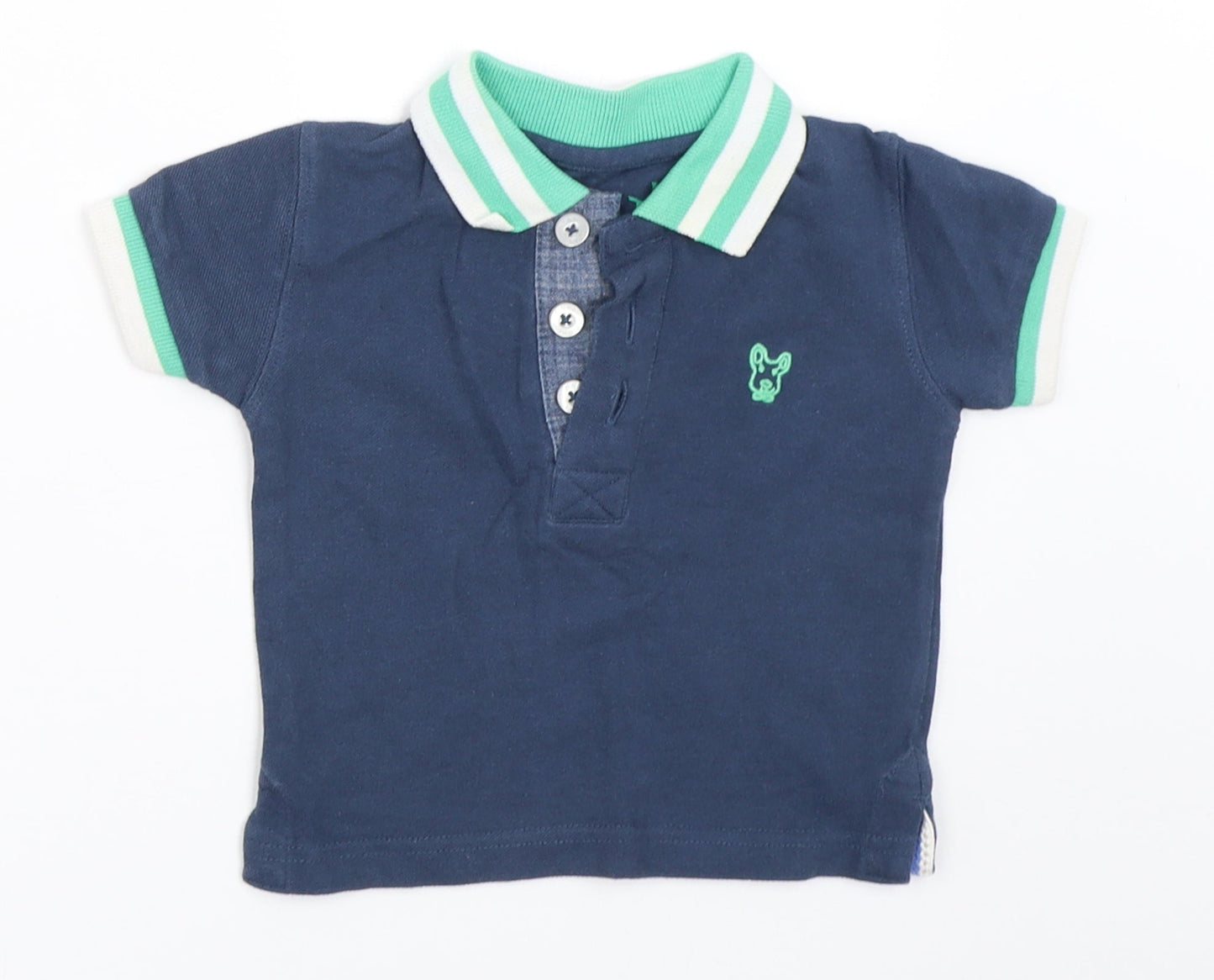 NEXT Boys Blue   Basic Polo Size 3-6 Months