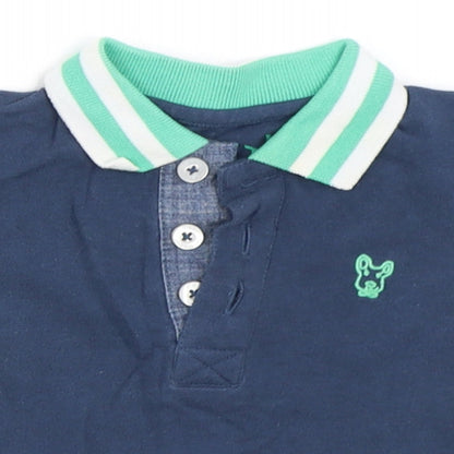 NEXT Boys Blue   Basic Polo Size 3-6 Months