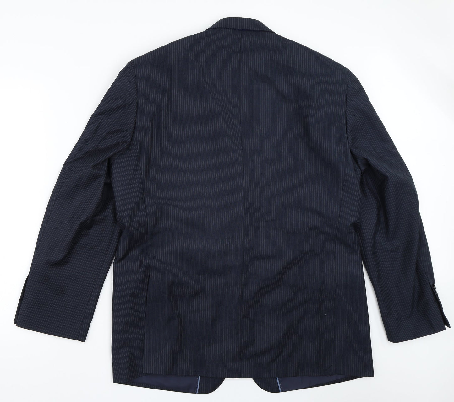 Mens UK Size 44 Greenwoods Regular Blue Suit Jacket
