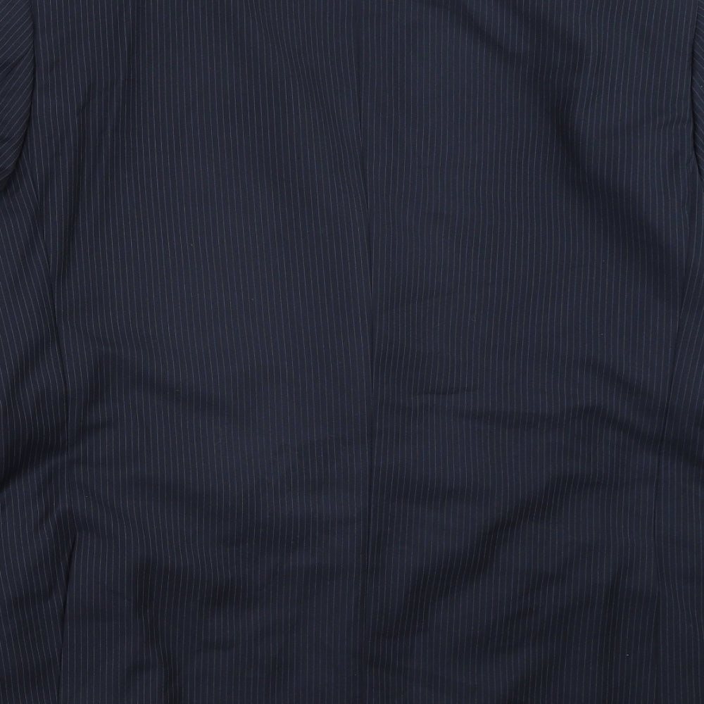 Mens UK Size 44 Greenwoods Regular Blue Suit Jacket