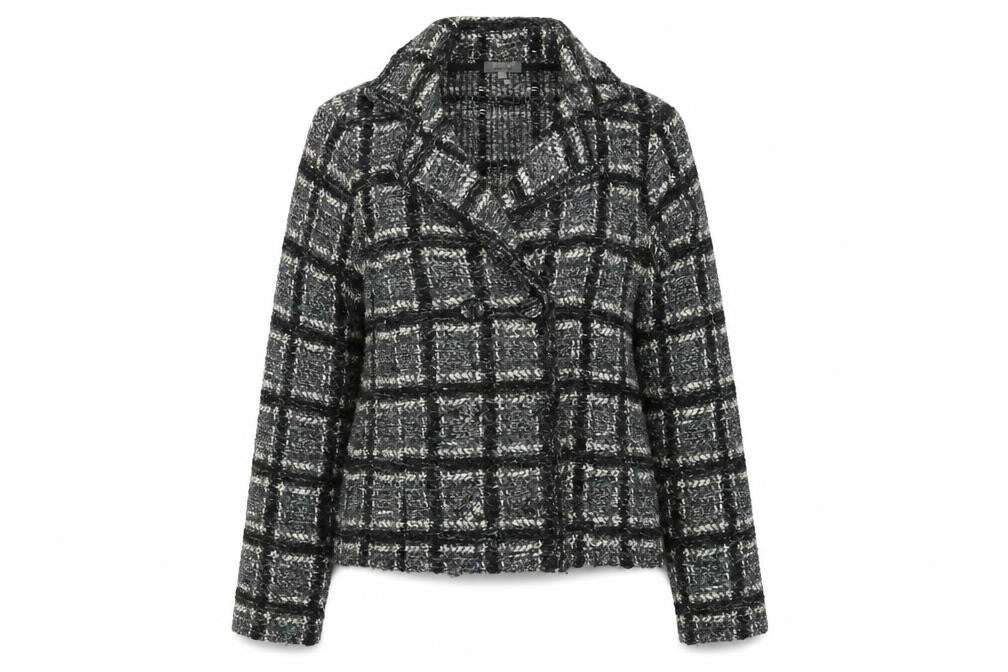Womens UK Size M Per Una Black Pea Coat