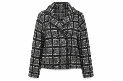 Womens UK Size M Per Una Black Pea Coat