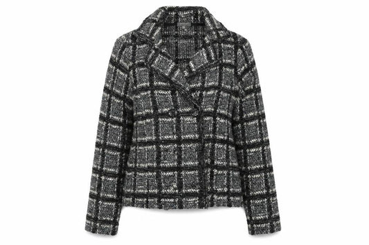 Womens UK Size M Per Una Black Pea Coat