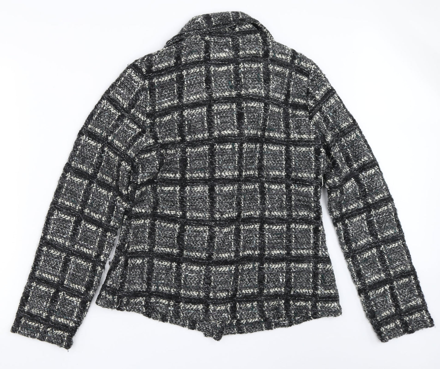 Womens UK Size M Per Una Black Pea Coat