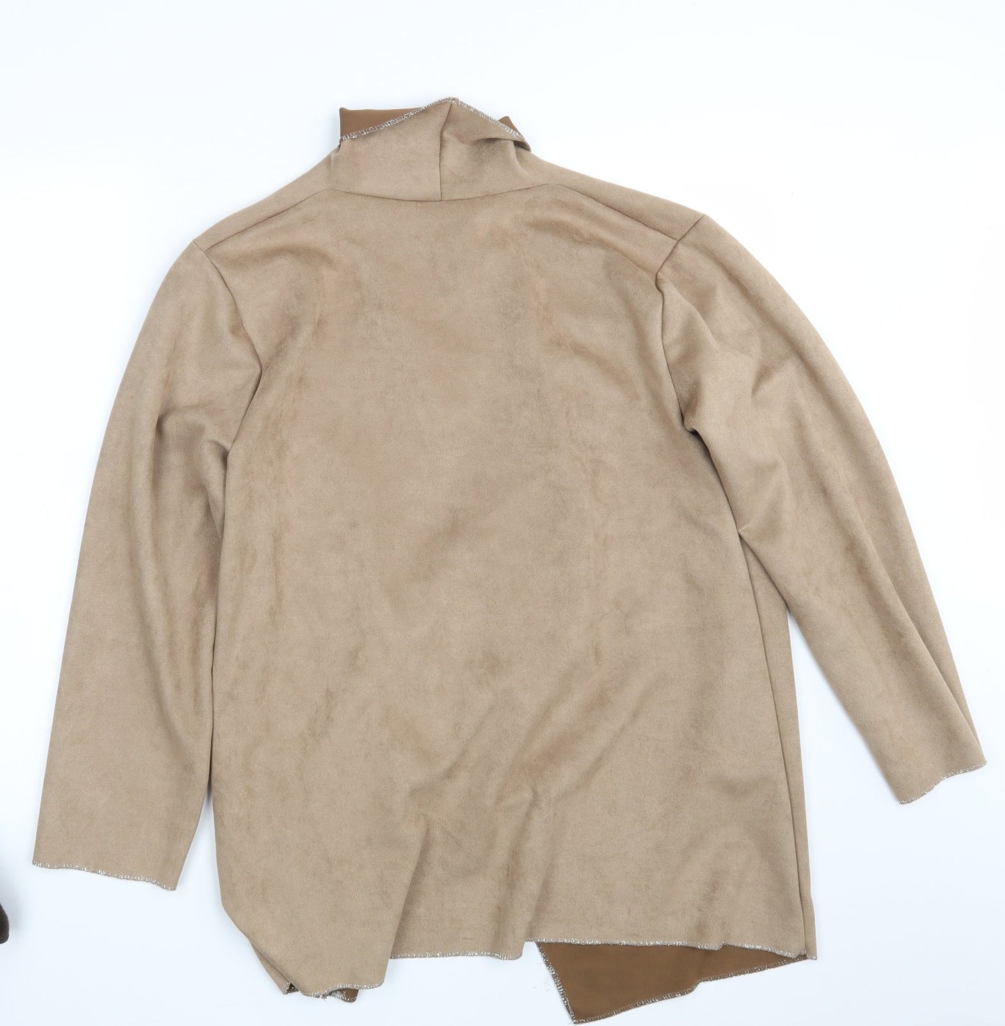 Womens UK Size One Size New Collection Brown Wrap Jumper